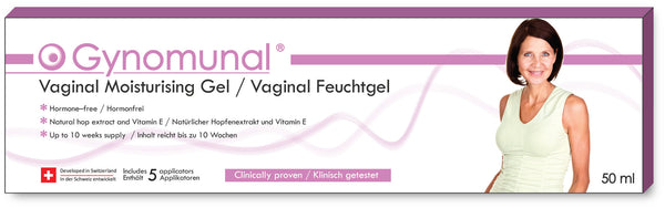 Gynomunal Vaginal Feuchtgel 50 ml / Gel vaginal hydratant 50 ml